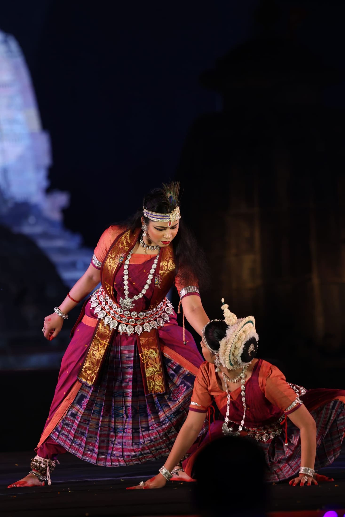 Odissi mudra — sacred hand gesture of classical dance