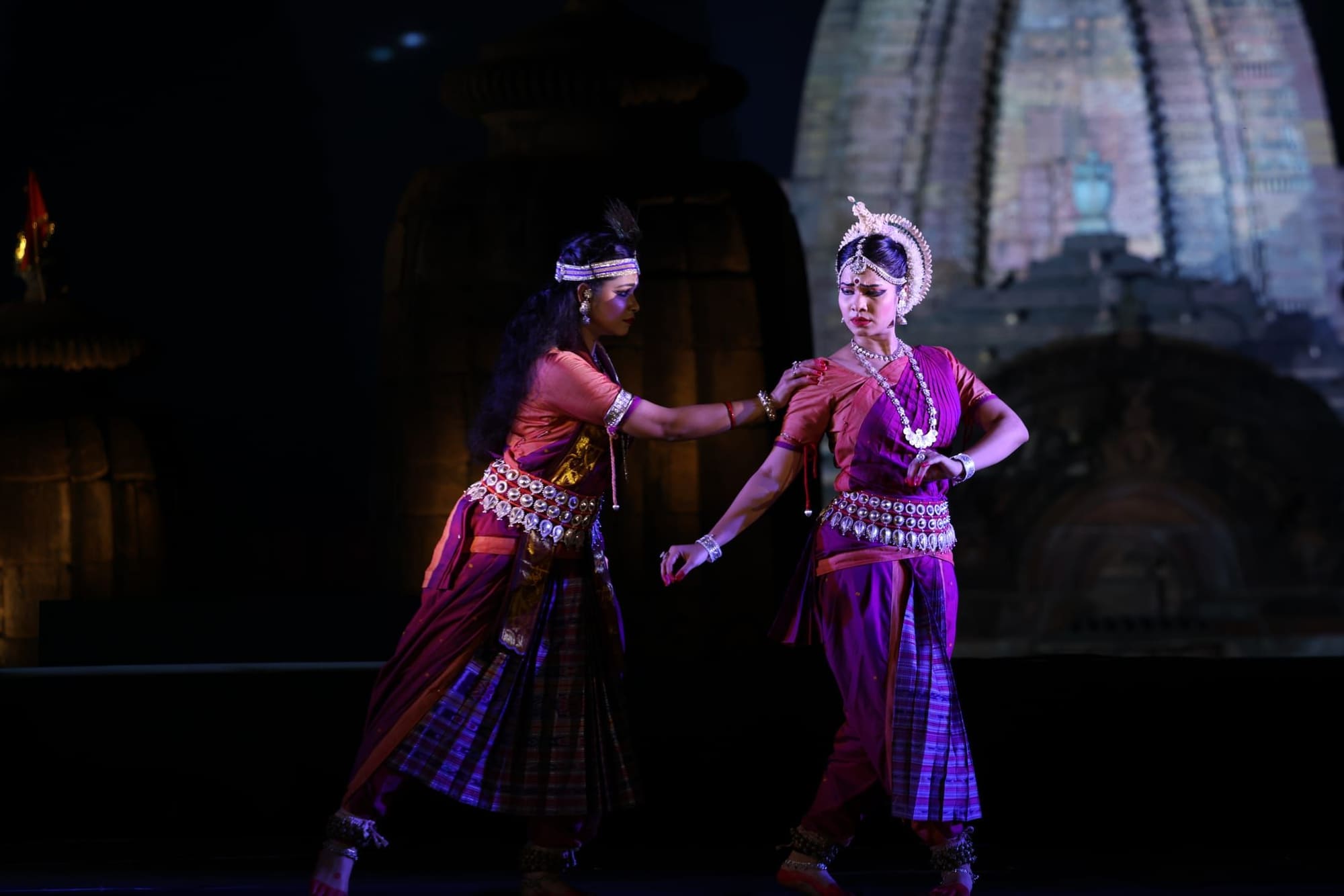 Odissi classical performance — graceful movement