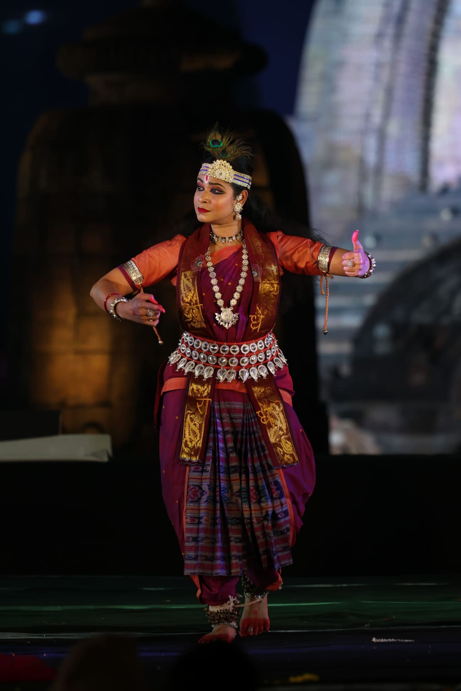Stage performance — Nrutyatrupti Odissi Dance Academy