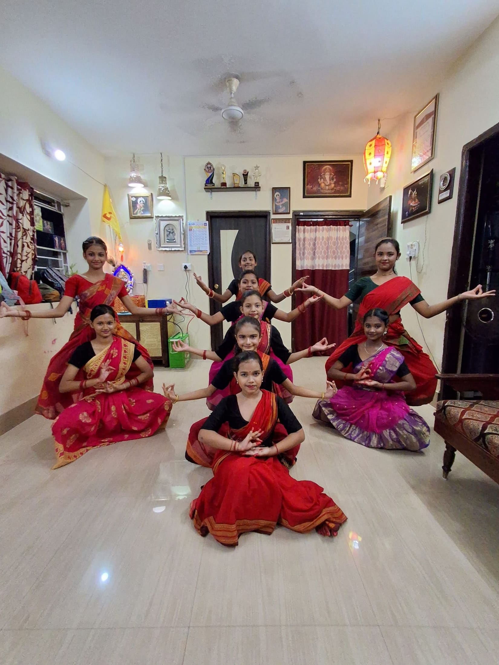 Summer class student performance — Nrutyatrupti